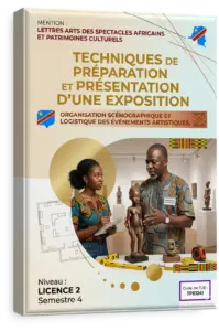 Techniques de préparation et présentation d'une exposition