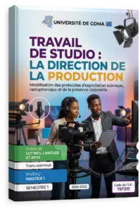Travail de studio : la direction de la production