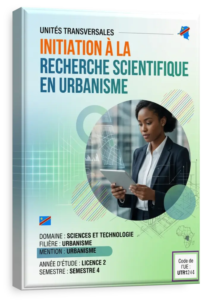 Étudiants en urbanisme travaillant sur un projet en RDC.