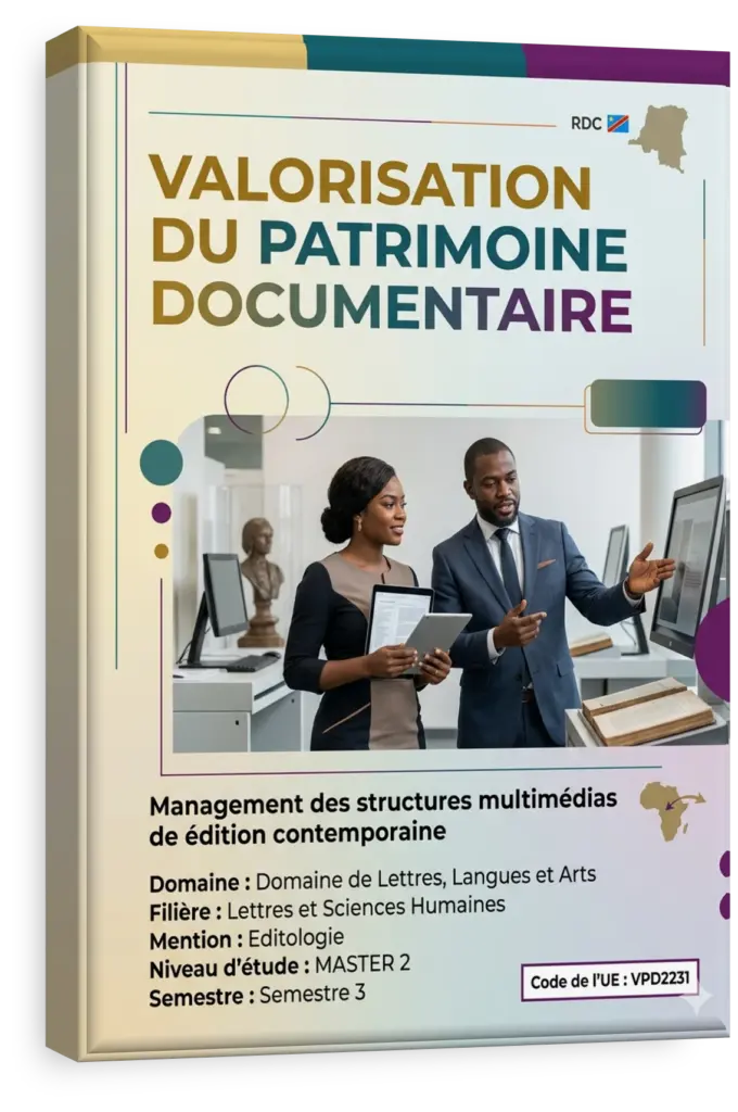 Étudiants analysant des manuscrits anciens dans une bibliothèque en RDC.