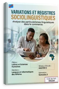 Variations et registres sociolinguistiques